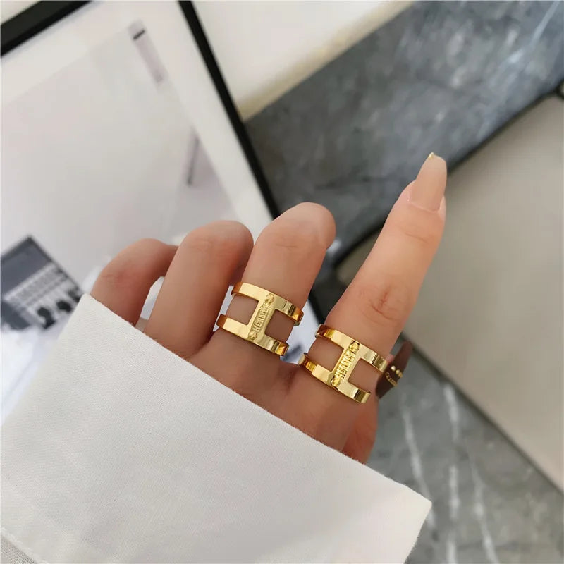 Personality 18K Gold Ring Personality 18K Gold Ring